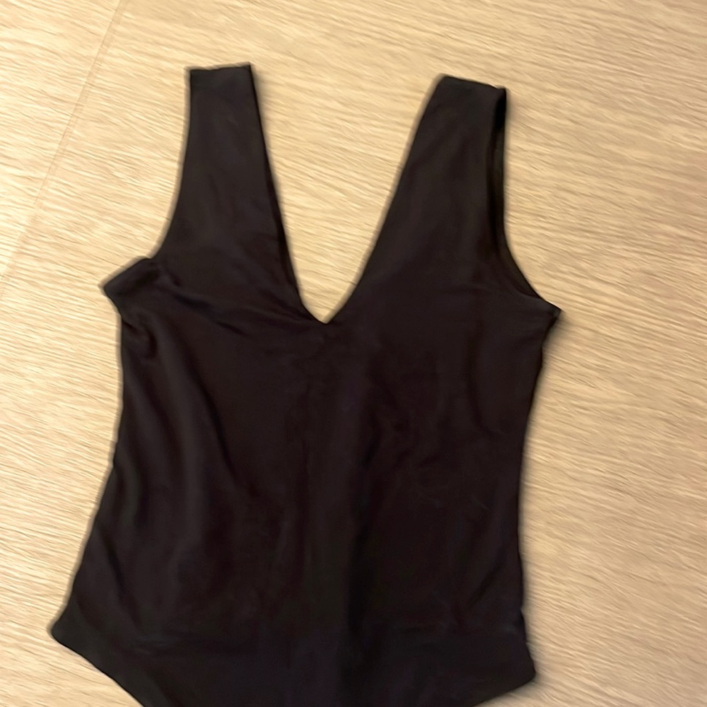 Tank body suit size large black